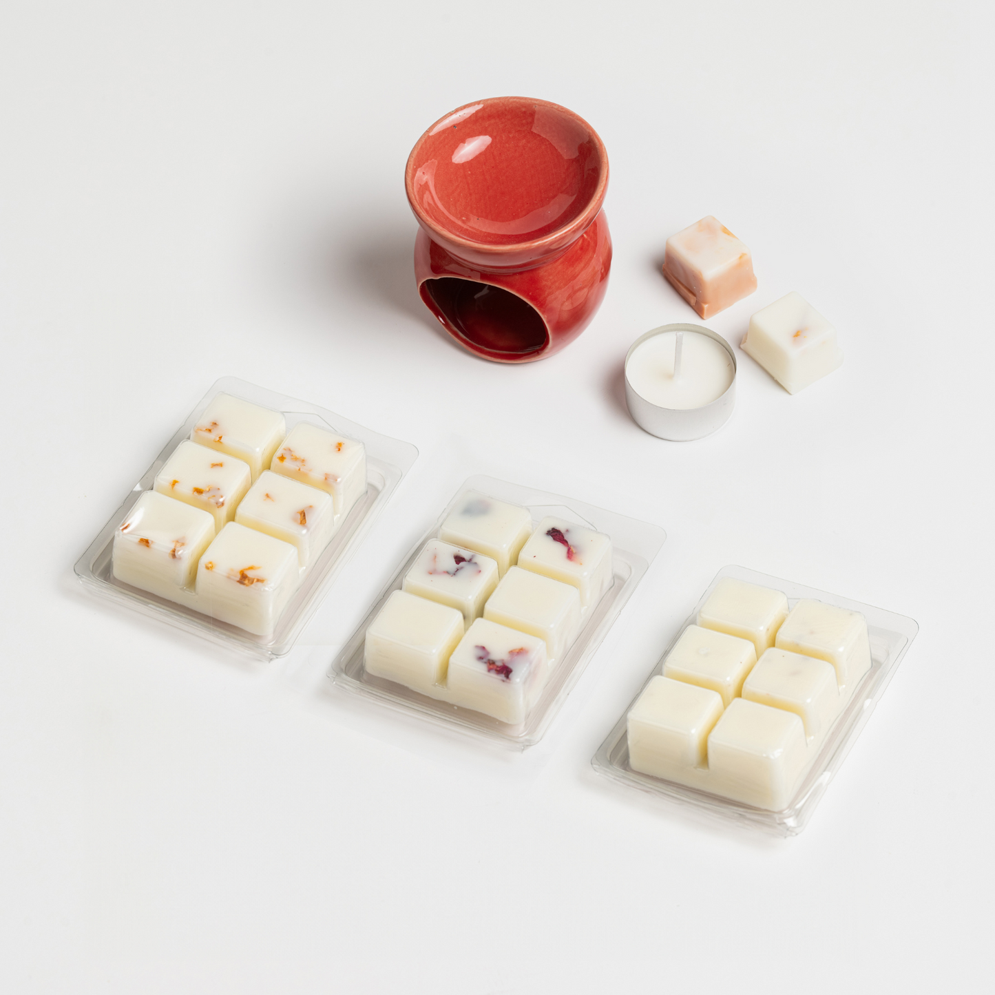 Pack · 3 Waxmelts Cítricos + Quemador