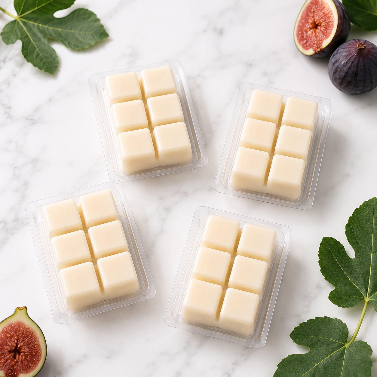 Pack 4 Wax Melts Figué | Aroma Higuera Verde y Fresco