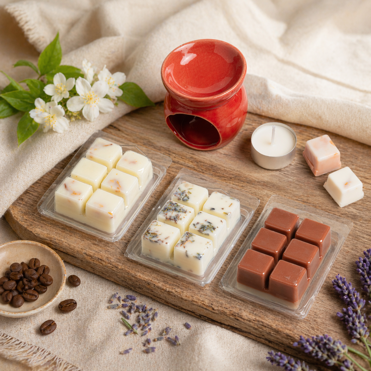 Pack Experiencia Waxmelts Floral