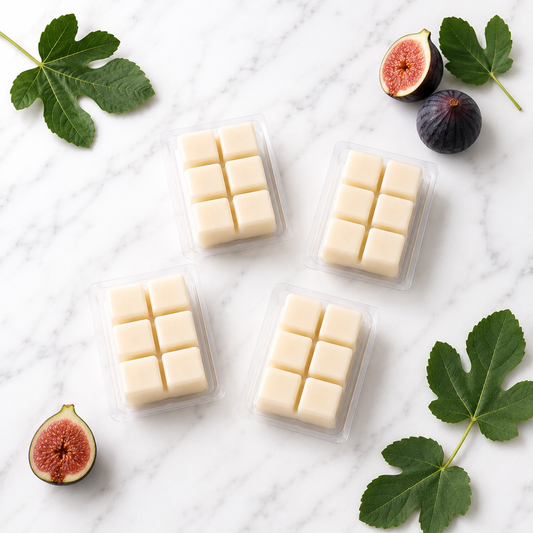 Pack 4 Wax Melts Figué | Aroma Higuera Verde y Fresco