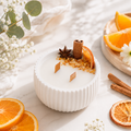 Vela  Canela y Naranja