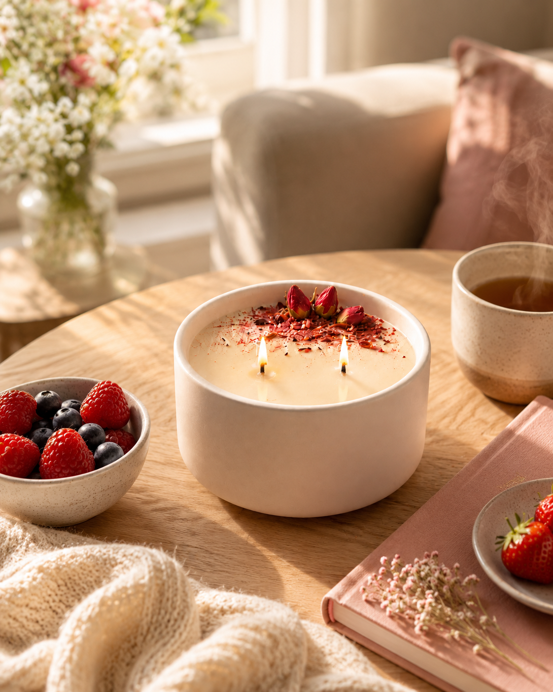Delicia –  Vela Frutos Rojos Dulce