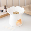 Quemador de aromas Peonía Blanca · Diseño floral