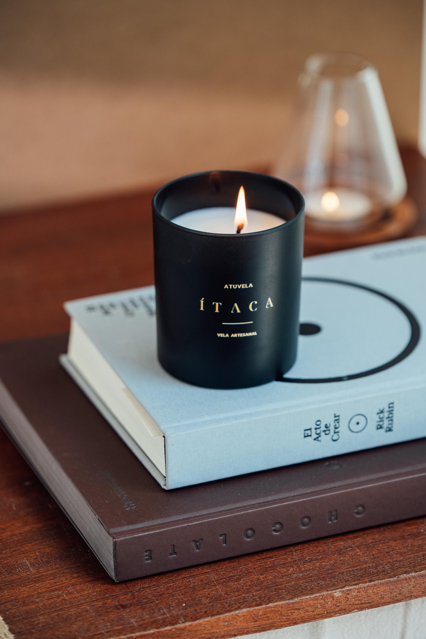 Vela Ítaca — Tarro Negro 30cl (50h)