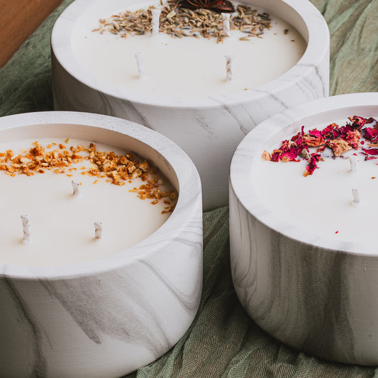 Atuvela – Pack 3 Velones (18€/unidad) Elige tus Aromas