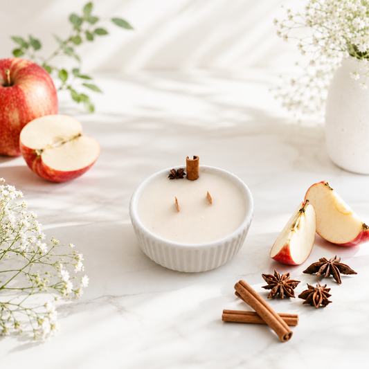 Vela Canela y Manzana