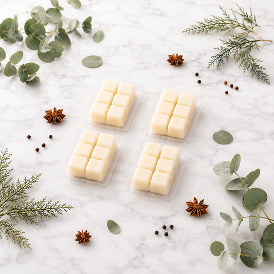 Pack 4 Wax Melt EUFORIA| Cera 100% Vegetal | Fabricado en Valencia