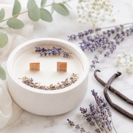 Vela Lavanda y Vainilla