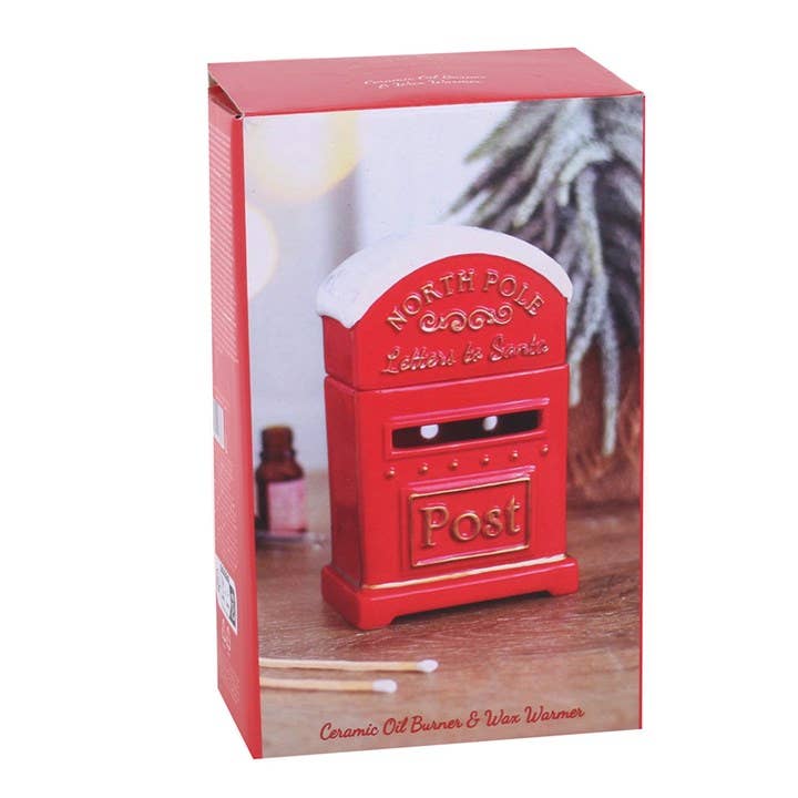 Quemador de aromas Buzón de Santa Claus