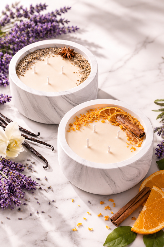 Pack 2 Velones Aromáticos – Elige tus aromas | Oferta 2x40€ Atuvela