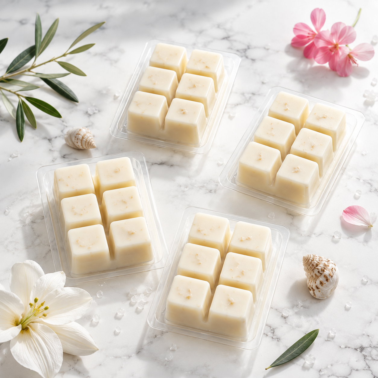 Pack 4 Wax Melts Ítaca – Aroma Mediterráneo Relajante