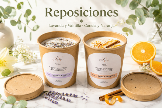 Reposición para vela