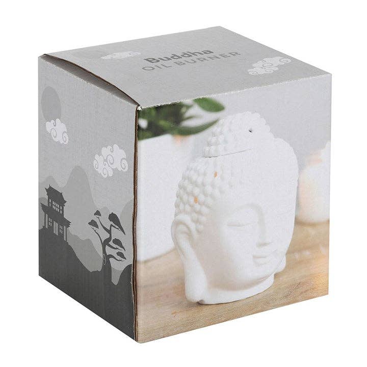 Quemador de aromas Buda Blanco · Un rincón de calma